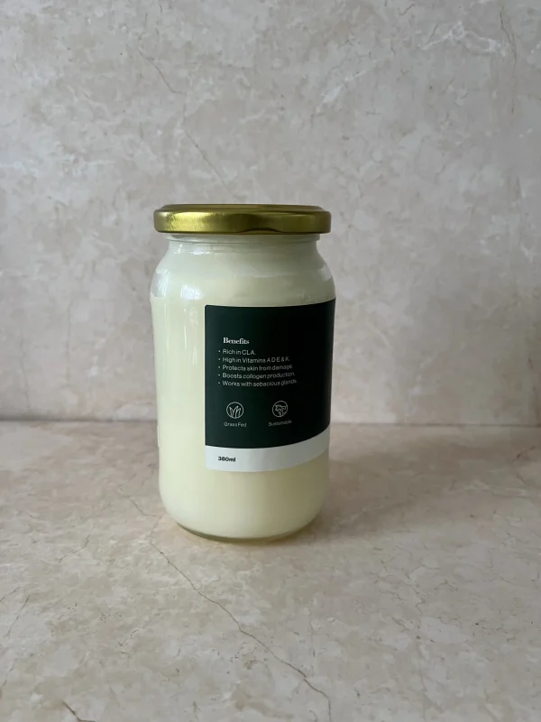 Native tallow - grass fed unscented tallow3
