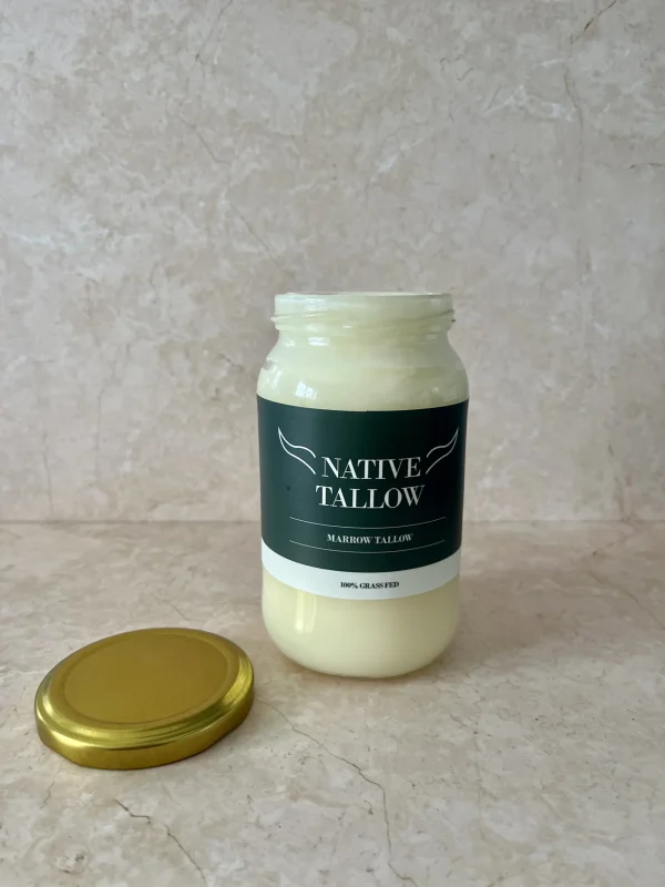 Native tallow - grass fed unscented tallow3